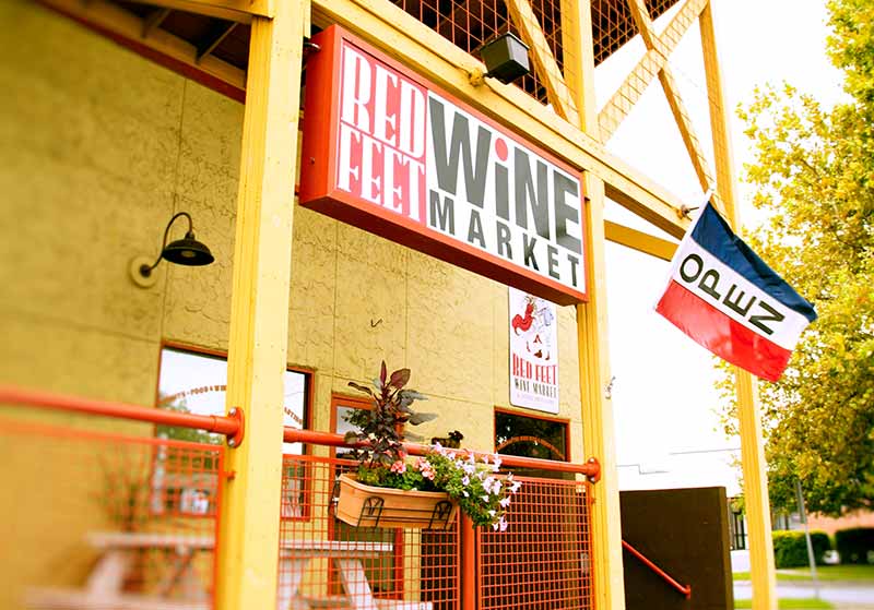 Red Feet Wine Market