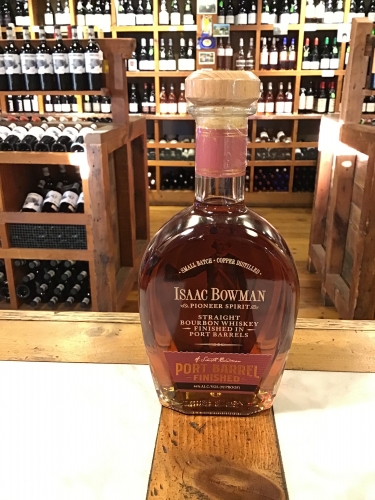 Isaac Bowman Bourbon Port Barrel