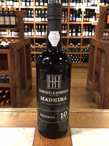 Henriques 10 yr Malvasia Madeira