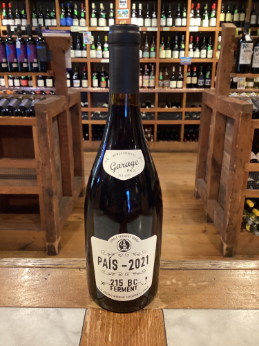 Garage Wine Co Pais 215 BC Ferment 2021