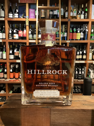 Hillrock Estate Solera Bourbon First Fill 113 Proof